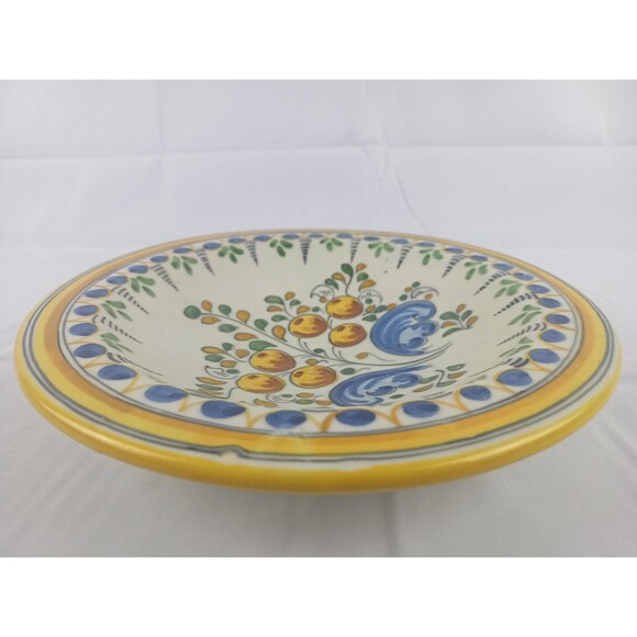Decorative Plate Talavera S Timoneda Hand Painted Signed Hanging Ceramic Plate - Picture 3 of 6